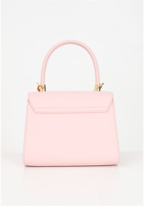 Pink women's handbag with metallic logo LOVE MOSCHINO | JC4024PP1LKD0600